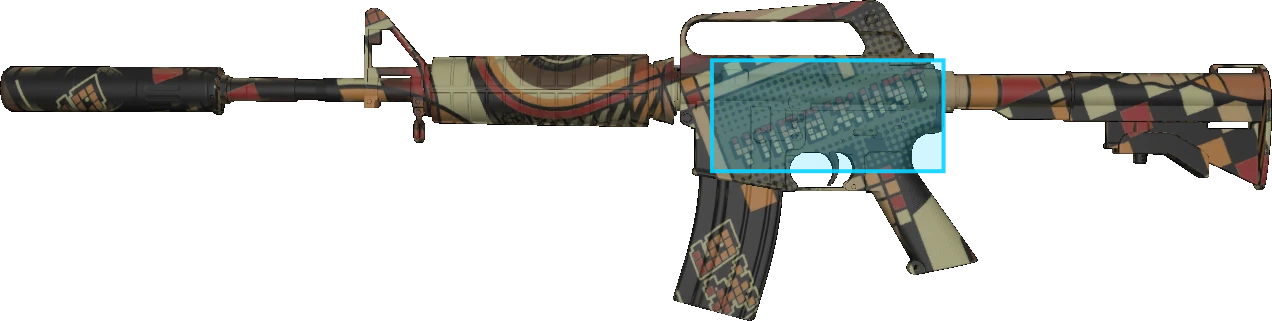 Pattern preview for M4A1-S | M4A1-S FIZZY POP