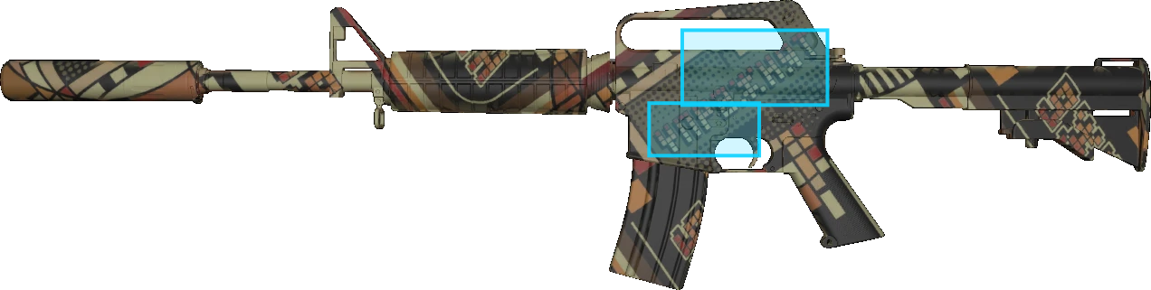 Pattern preview for M4A1-S | M4A1-S FIZZY POP