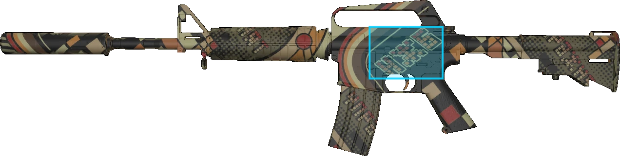 Pattern preview for M4A1-S | M4A1-S FIZZY POP