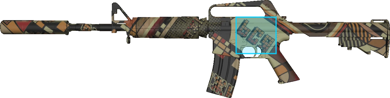Pattern preview for M4A1-S | M4A1-S FIZZY POP