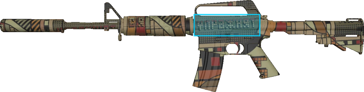 Pattern preview for M4A1-S | M4A1-S FIZZY POP