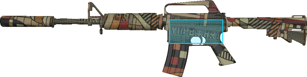 Pattern preview for M4A1-S | M4A1-S FIZZY POP