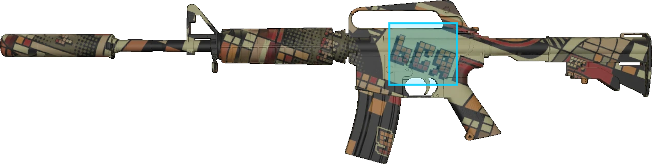 Pattern preview for M4A1-S | M4A1-S FIZZY POP