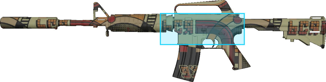 Pattern preview for M4A1-S | M4A1-S FIZZY POP