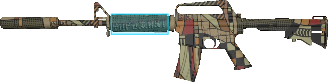 Pattern preview for M4A1-S | M4A1-S FIZZY POP