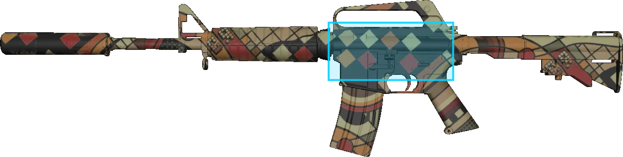 Pattern preview for M4A1-S | M4A1-S FIZZY POP