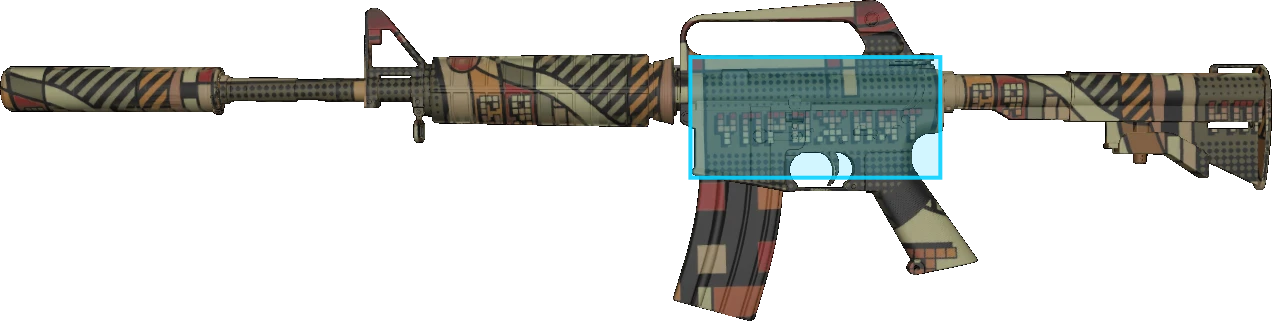 Pattern preview for M4A1-S | M4A1-S FIZZY POP