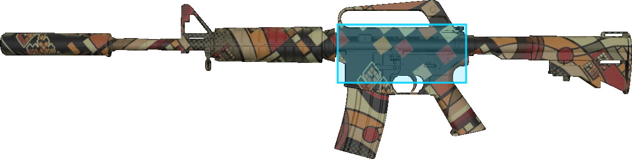 Pattern preview for M4A1-S | M4A1-S FIZZY POP