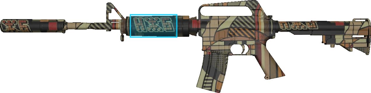 Pattern preview for M4A1-S | M4A1-S FIZZY POP