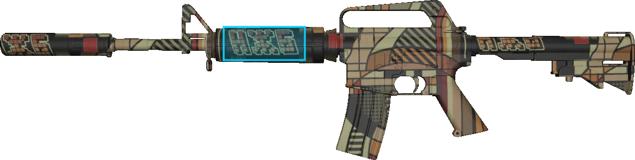 Pattern preview for M4A1-S | M4A1-S FIZZY POP