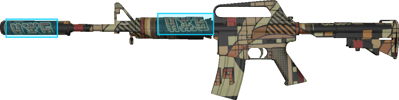 Pattern preview for M4A1-S | M4A1-S FIZZY POP