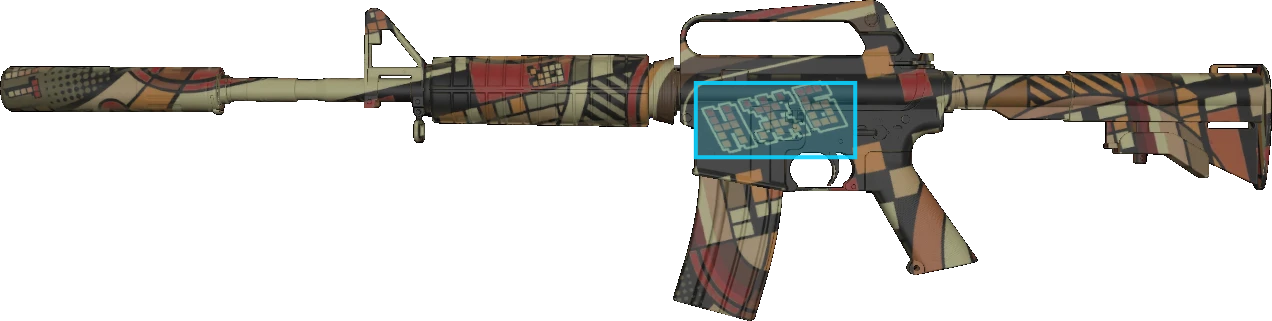 Pattern preview for M4A1-S | M4A1-S FIZZY POP