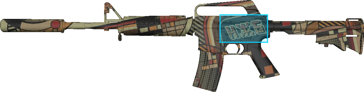 Pattern preview for M4A1-S | M4A1-S FIZZY POP