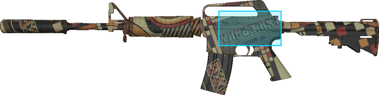 Pattern preview for M4A1-S | M4A1-S FIZZY POP