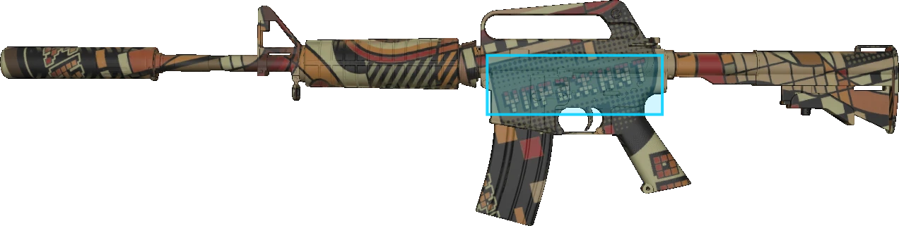 Pattern preview for M4A1-S | M4A1-S FIZZY POP