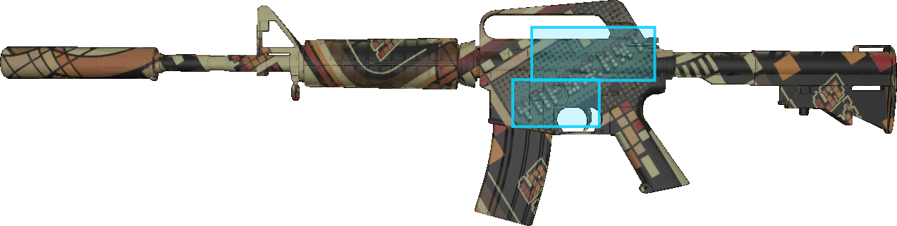 Pattern preview for M4A1-S | M4A1-S FIZZY POP