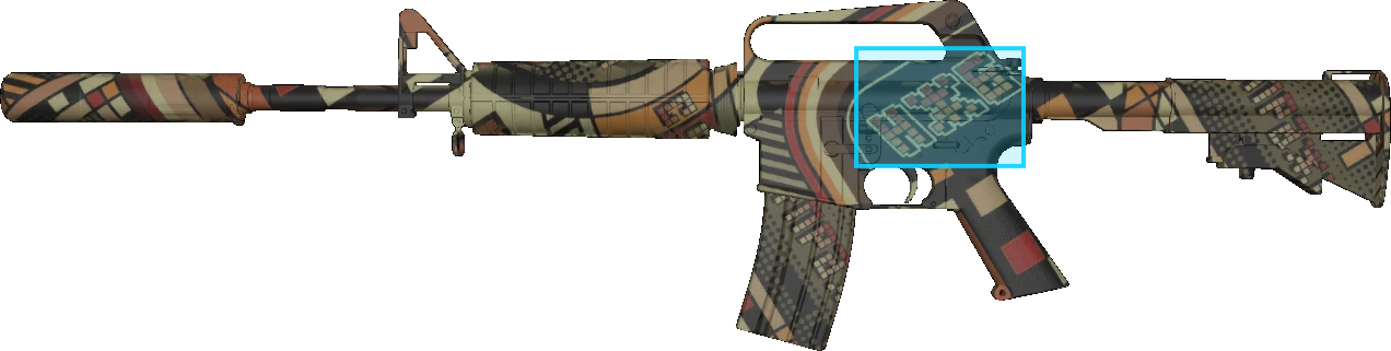 Pattern preview for M4A1-S | M4A1-S FIZZY POP