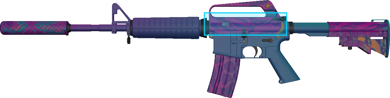Pattern preview for M4A1-S | M4A1-S PARTY ANIMAL