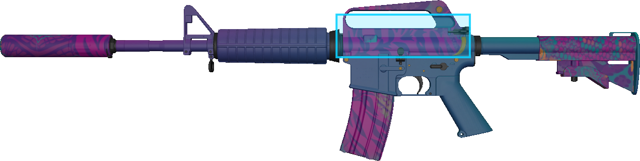 Pattern preview for M4A1-S | M4A1-S PARTY ANIMAL