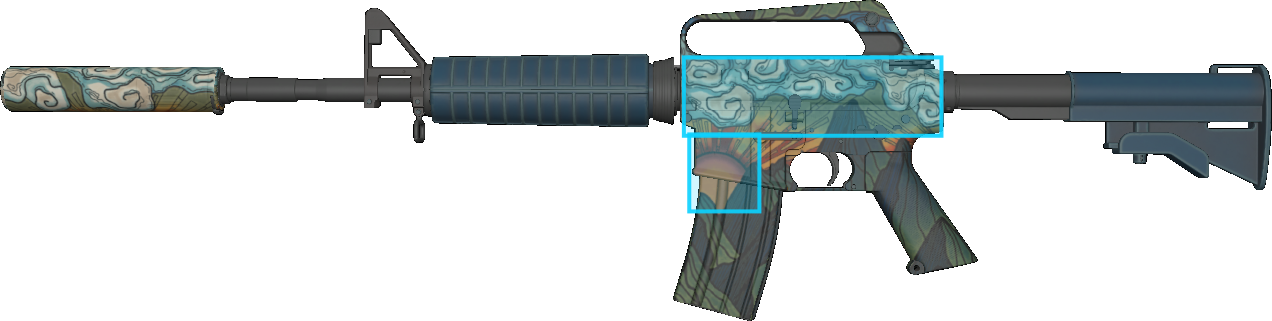 Pattern preview for M4A1-S | M4A1-S SOLITUDE