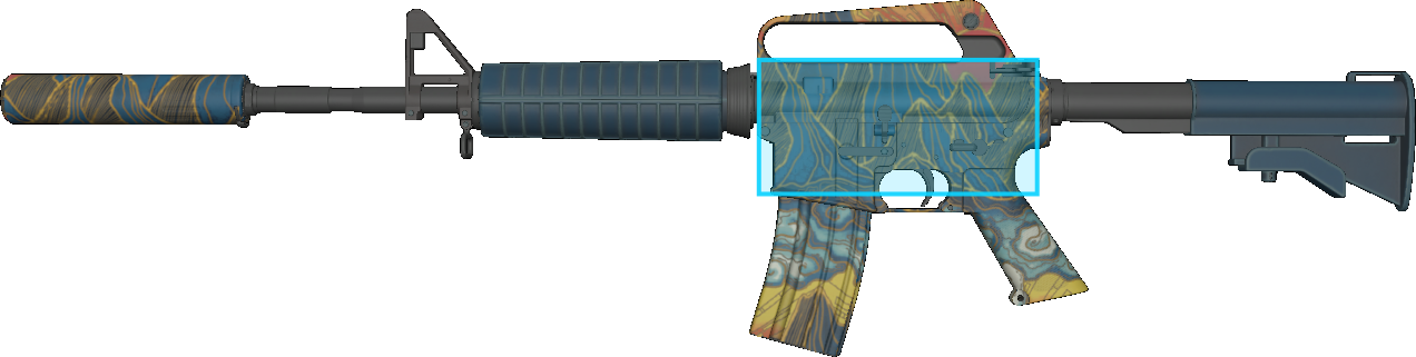 Pattern preview for M4A1-S | M4A1-S SOLITUDE