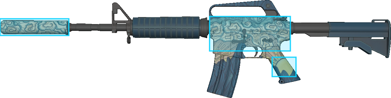Pattern preview for M4A1-S | M4A1-S SOLITUDE
