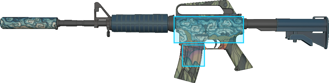 Pattern preview for M4A1-S | M4A1-S SOLITUDE