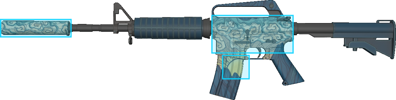 Pattern preview for M4A1-S | M4A1-S SOLITUDE