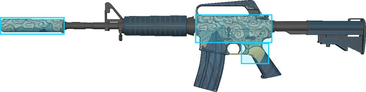 Pattern preview for M4A1-S | M4A1-S SOLITUDE