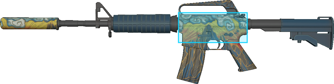 Pattern preview for M4A1-S | M4A1-S SOLITUDE