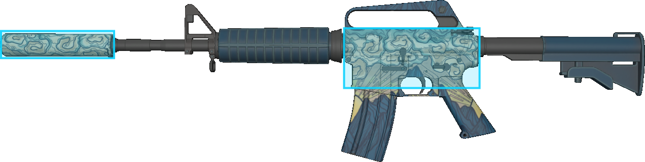 Pattern preview for M4A1-S | M4A1-S SOLITUDE