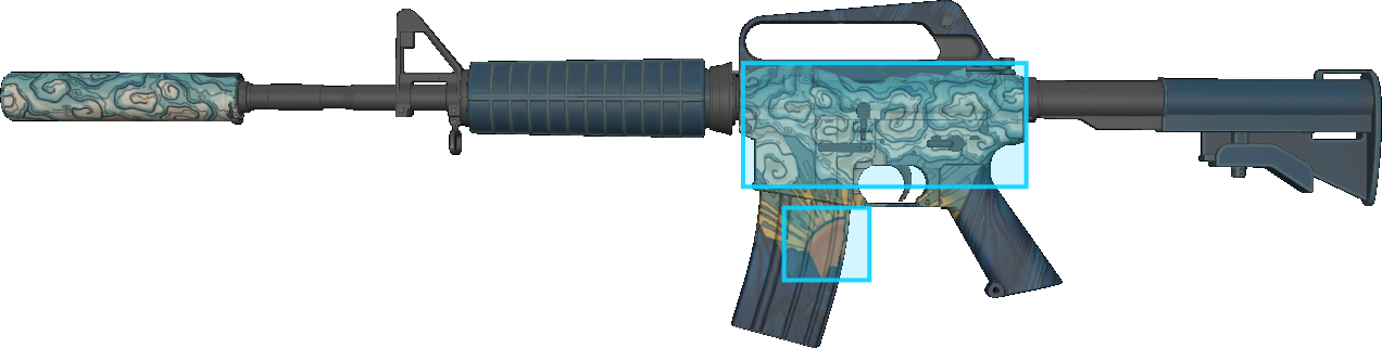 Pattern preview for M4A1-S | M4A1-S SOLITUDE
