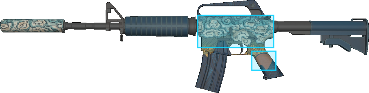 Pattern preview for M4A1-S | M4A1-S SOLITUDE