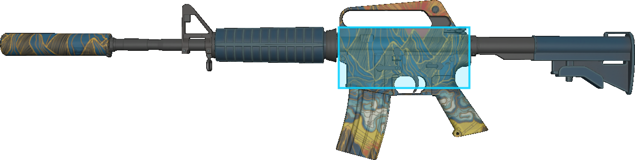 Pattern preview for M4A1-S | M4A1-S SOLITUDE