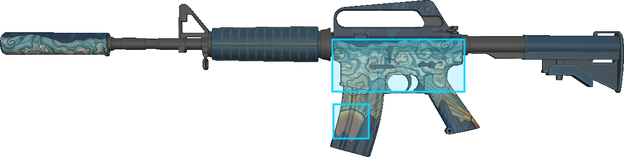 Pattern preview for M4A1-S | M4A1-S SOLITUDE
