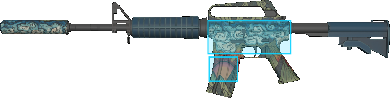 Pattern preview for M4A1-S | M4A1-S SOLITUDE