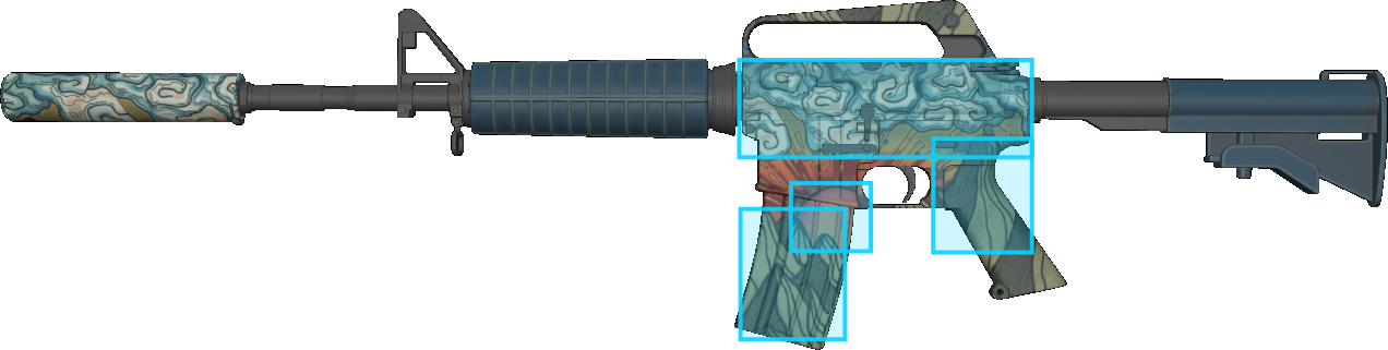 Pattern preview for M4A1-S | M4A1-S SOLITUDE