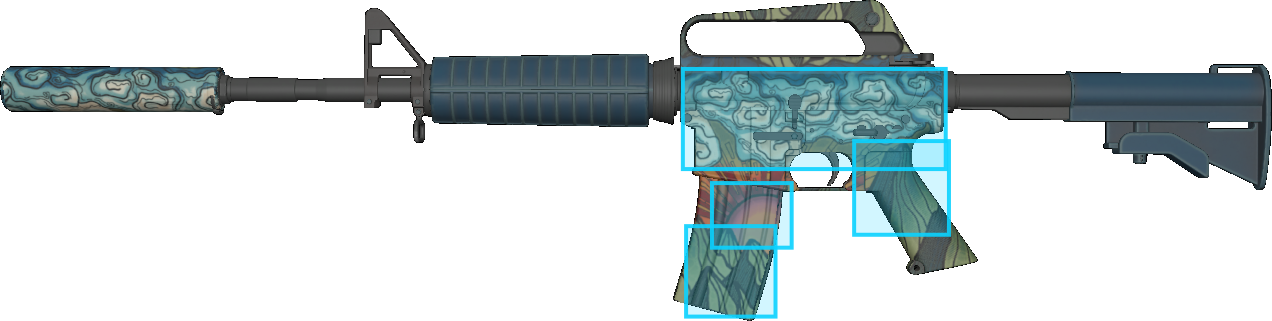 Pattern preview for M4A1-S | M4A1-S SOLITUDE