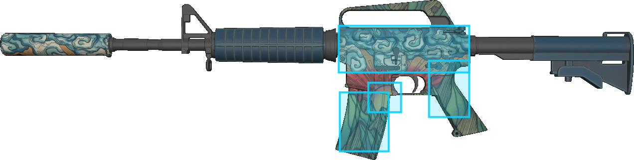 Pattern preview for M4A1-S | M4A1-S SOLITUDE
