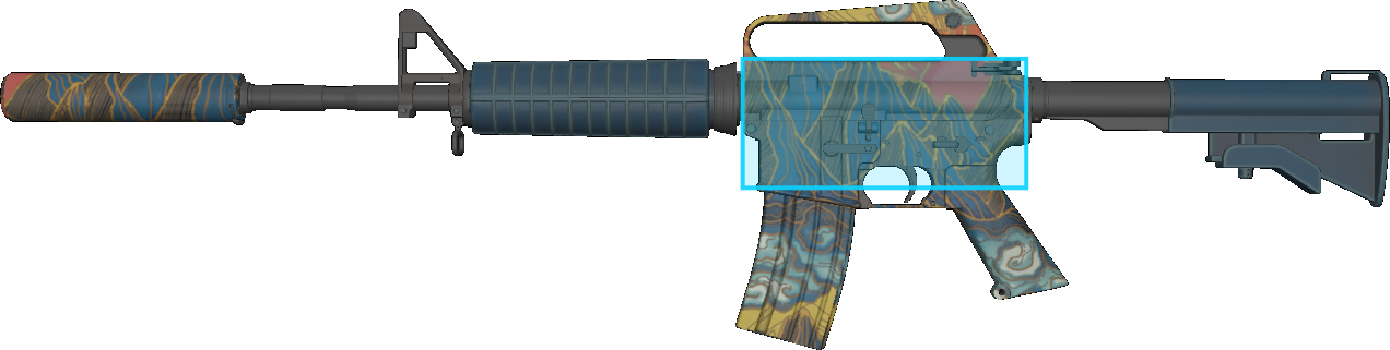 Pattern preview for M4A1-S | M4A1-S SOLITUDE