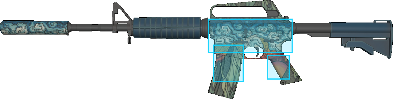 Pattern preview for M4A1-S | M4A1-S SOLITUDE