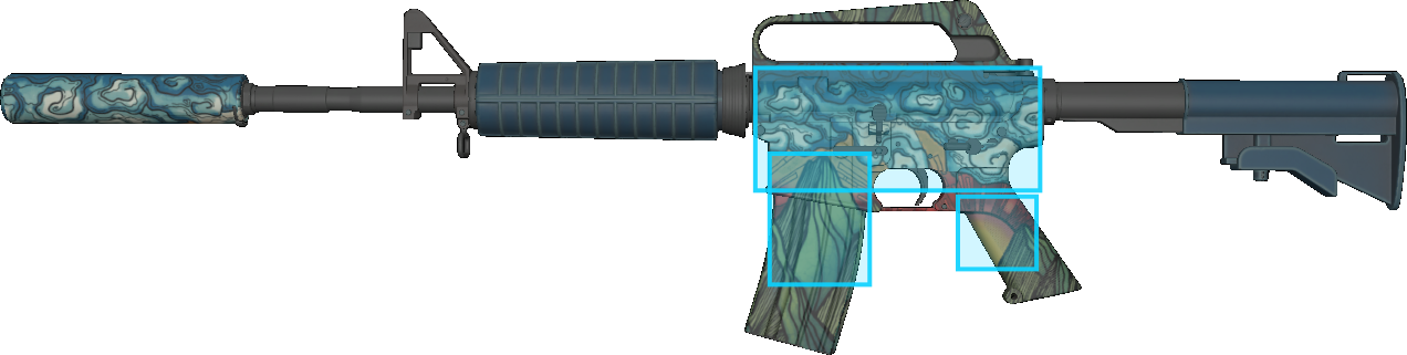Pattern preview for M4A1-S | M4A1-S SOLITUDE