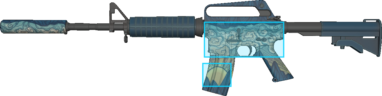 Pattern preview for M4A1-S | M4A1-S SOLITUDE