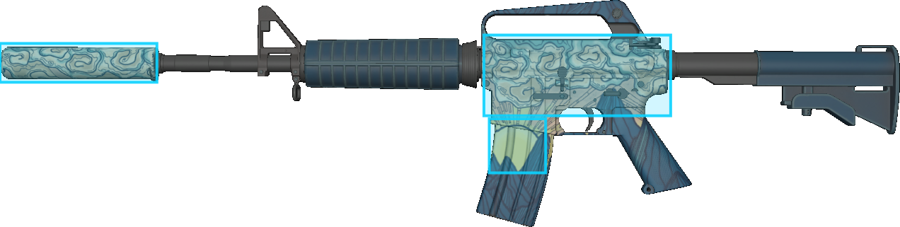 Pattern preview for M4A1-S | M4A1-S SOLITUDE