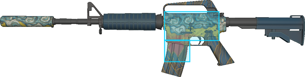 Pattern preview for M4A1-S | M4A1-S SOLITUDE