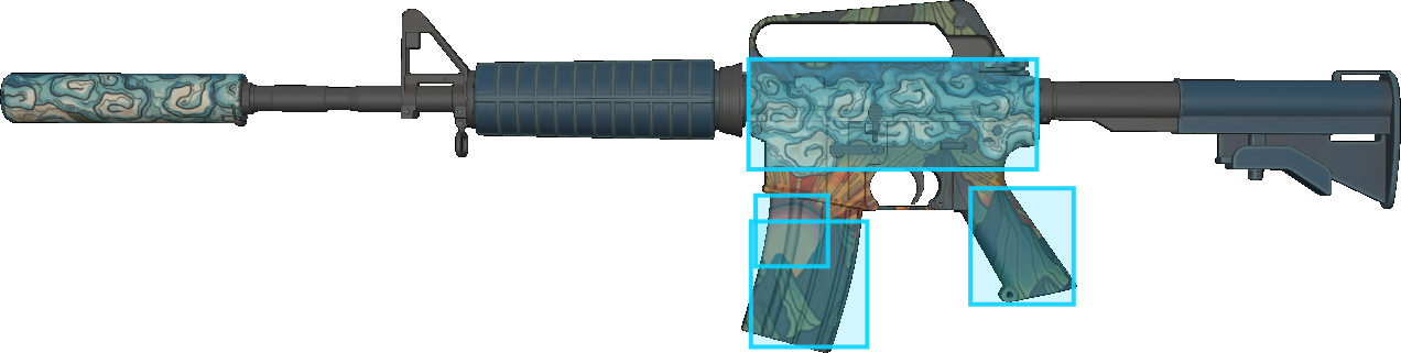 Pattern preview for M4A1-S | M4A1-S SOLITUDE
