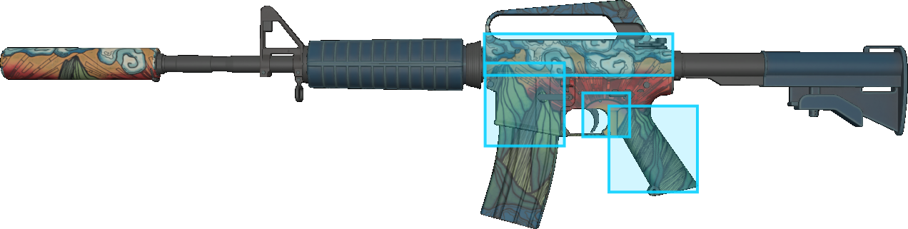 Pattern preview for M4A1-S | M4A1-S SOLITUDE