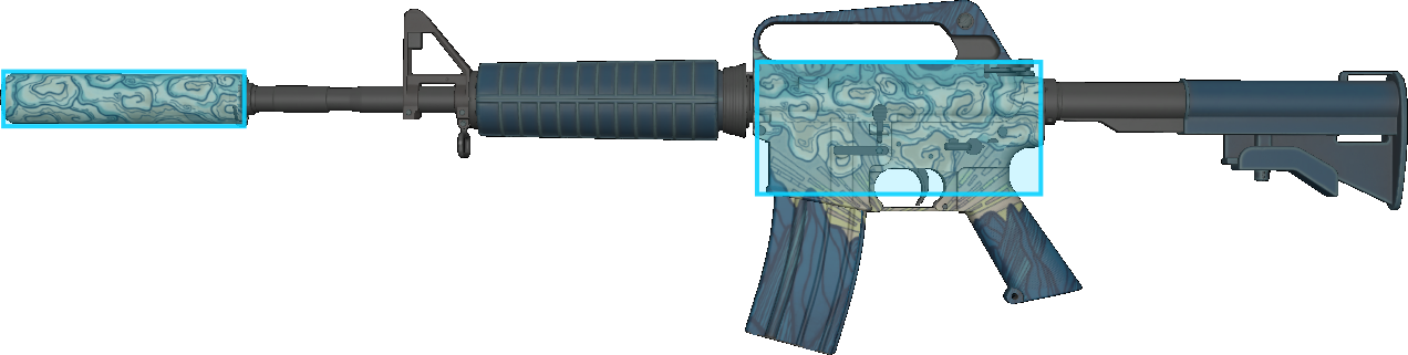 Pattern preview for M4A1-S | M4A1-S SOLITUDE