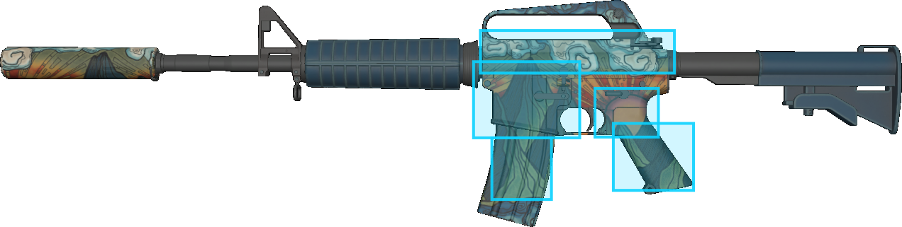 Pattern preview for M4A1-S | M4A1-S SOLITUDE