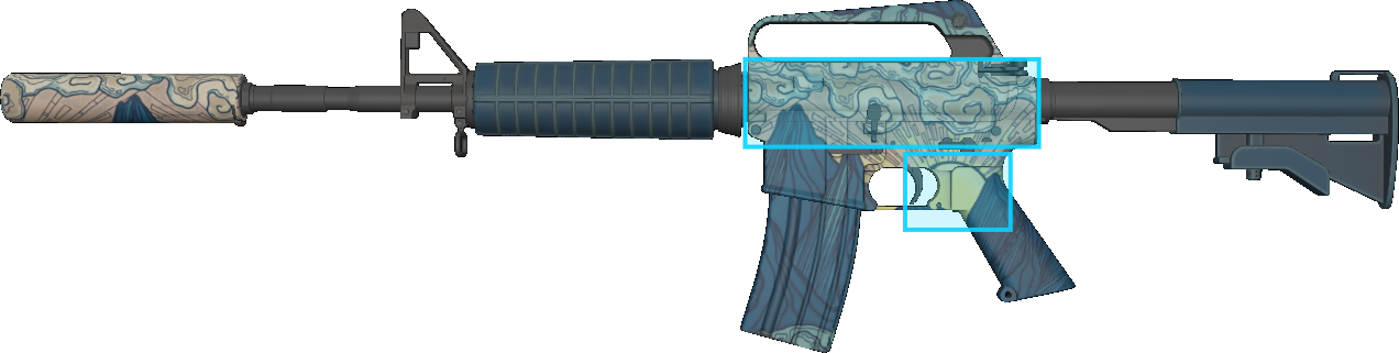 Pattern preview for M4A1-S | M4A1-S SOLITUDE